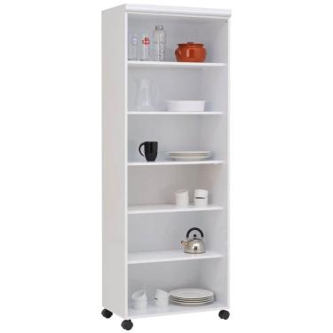 Imagem de Armario Multiuso Com 5 Prateleiras 1311 Ilan Branca