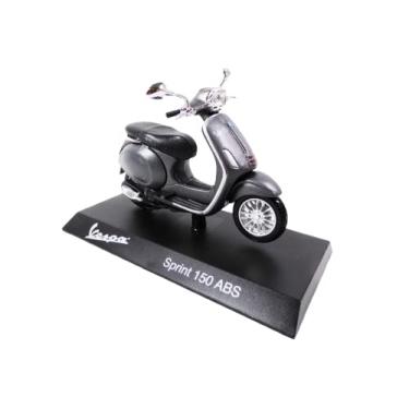 Imagem de OPO 10 - Collection Miniature Scooter 1/18 Compatible with Piaggio Vespa Sprint 150 ABS Gray - 2014 - Ves1004