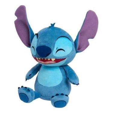 Imagem de Pelúcia Interativa Stitch Som Risada 30cm Disney Sunny 4574