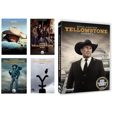 Imagem de MOSSO Conjunto De Dvd Yellowstone Temporadas 1 A 5 Série Completa