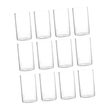 Imagem de Ｂｅｓｇａ Vasos de vidro cilíndricos, acessórios florais, porta-velas, vasos decorativos portáteis, recipientes para plantas, para festas internas, presentes de, 12 Peças