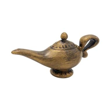 Imagem de Fenteer Lâmpada de lâmpada de lâmpada genie brinquedo leve, de presentes decoração de decoração de decoração de decoração de fotos para festas de, Bronze