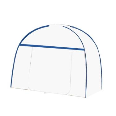 Imagem de IEUDNS Rede de proteção para cama infantil, cobertura removível e respirável, rede para berço de bebê, tenda para trailers, camping, hotel, dormitório 120 cm