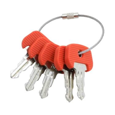 Imagem de Ching Choo Código de chave de ignição 702 26906870 compatível com empilhadeira Jungheinrich Mic Komatsu EFG110 EFG216KN EFG320N (5)