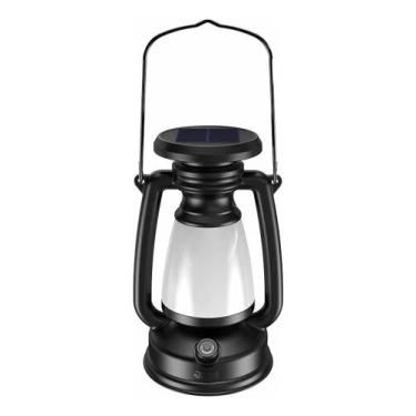 Imagem de Lampião Lanterna Solar Led Luminária Recarregável Camping - ALTOMEX AL