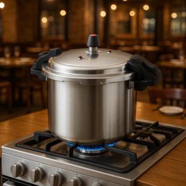 Imagem de Panela Pressão Feijoada Festa Elétrica Caldos Junina Grande Receitas P