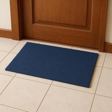 Imagem de Tapete Capacho Vinil 40x60cm Entrada 10mm Cores Variadas - Kapazi, Azu