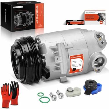 Imagem de A-Premium Compressor de ar condicionado AC com embreagem compatível com Volkswagen Fox 2007-2015 Gol Saveiro Voyage AC Compressor, 1.0L 1.6L