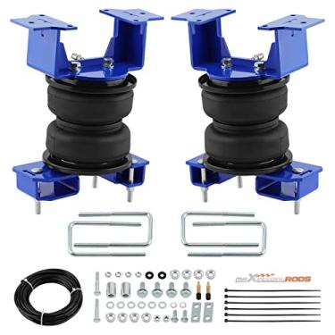 Imagem de maXpeedingrods Kit de sacos de suspensão a ar de 2,268 kg para Chevrolet Silverado 1500 Trail Boss e GMC Sierra 1500 AT4 2019-2025 4WD apenas kit de mola auxiliar de ar