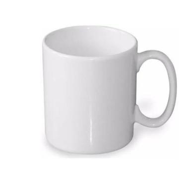 Imagem de Jogo com 6 Canecas de Porcelana - Branca - casambiente