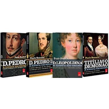 Imagem de Kit 4 livros a historia nao contada brasil d pedro leopoldina d pedro 