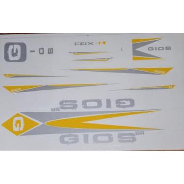 Imagem de Adesivos Colante Bikes GIOS AMARELO - Amazonas