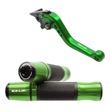 Imagem de Kit Manete Manopla Com Peso Biz 125 Biz 125 Gravado A Laser - Special 