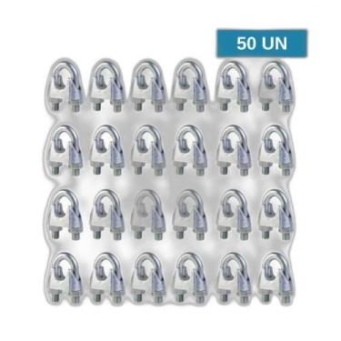 Imagem de Grampo Para Cabo De Aço Pesado Starfer 3/16 50