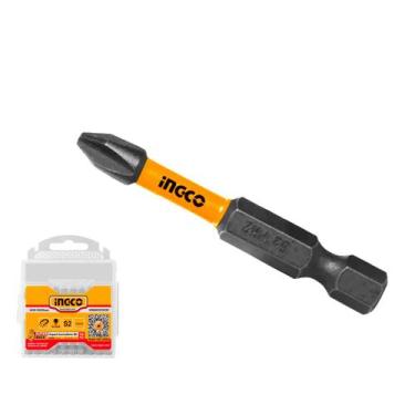 Imagem de Jogo de Bits de Torção PH2 50mm com Estojo 10 Peças INGCO