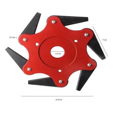 Imagem de Disco Lâmina 6 Pontas Motopoda Podador Galhos Serra - EPM TOLS