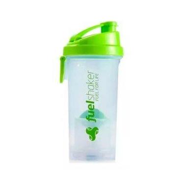 Imagem de Coqueteleira Fuel Shaker 470ml - Bodybuilders, Transparente e Verde, 4