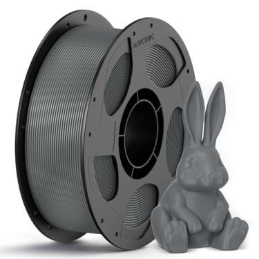 Imagem de ANYCUBIC PETG Filament 1.75mm, filamento para impressora 3D, precisão dimensional +/- 0.02mm, resistência excepcional e durável, impressão com a maioria das impressoras 3D FDM, carretel de 1KG, cinza