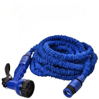 Imagem de Mangueira Magica Jardim Retrátil Compacta Pistola Gatilho 7 Jatos Expansível 15 Metros