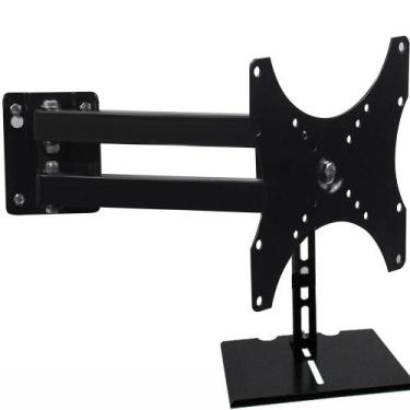 Imagem de Kit Suporte para TV Até 42" 200x200 & Suporte para Receptor - 7B2DVD -