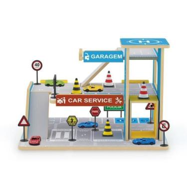 Imagem de Car Service Postinho Garagem Infantil em Madeira Junges 090