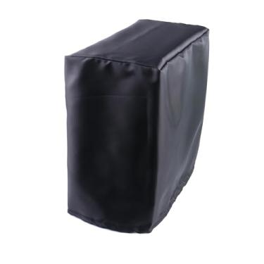 Imagem de SZBRO Capa Protetora Contra Poeira Para Cpu, Tamanho Pequeno, Computador De Mesa, Jogos, Torre Média, Completa Com Cabo Sólido Ajustável, Corda Apertada, Preta