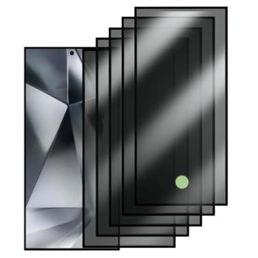 Imagem de 5 Películas De Privacidade Vidro Temperado Para Samsung Galaxy S24 Ultra Anti Curioso Tela Privativa