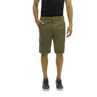 Imagem de Bermuda Cargo Hangar 33 Sarja Verde Tam. 42-Masculino