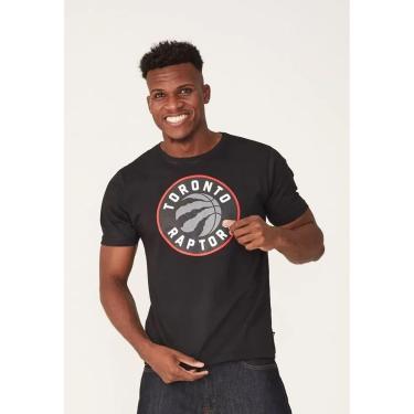 Imagem de Camiseta Toronto Raptors NBA Classic Preta-Masculino
