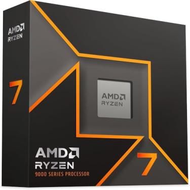 Imagem de AMD Ryzen™ 7 9700X 8 núcleos, processador de desktop desbloqueado de 16 threads