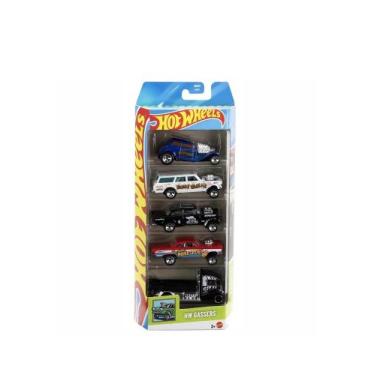 Imagem de 1806 hot wheels pacote com 5 carros escala 1:64 gassers jbj84 - mattel