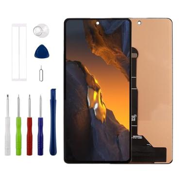 Imagem de Tela TFT compatível com Xiaomi Poco F5 23049PCD8G, 23049PCD8I 16.9 cm Display LCD Touchscreen Digitalizador Assembléia com kit de ferramentas de reparo