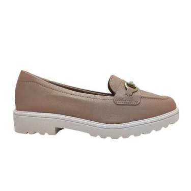 Imagem de Mocassim Estiloso Casual Feminino Modare 7357106, Bege, 35