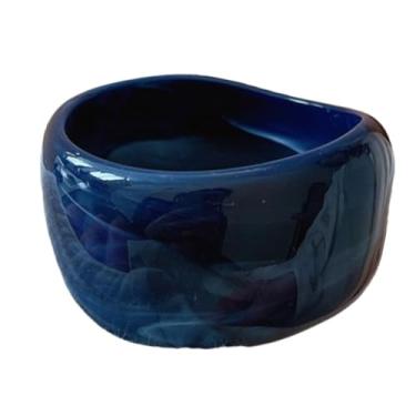 Imagem de Kicomvi Pulseira quadrada redonda de resina acrílica colorida larga irregular geométrica pulseira grossa placa de acetato de tartaruga para mulheres, elastic, Resina, Sem Pedra Preciosa