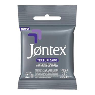 Imagem de Preservativo Camisinha Jontex Texturizado - 3 Unidades