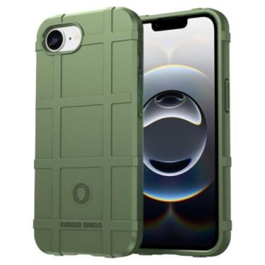 Imagem de Capa Case Applè iPhone 16e (Tela 6.1) Rugged Shield Anti Impacto (Verde)