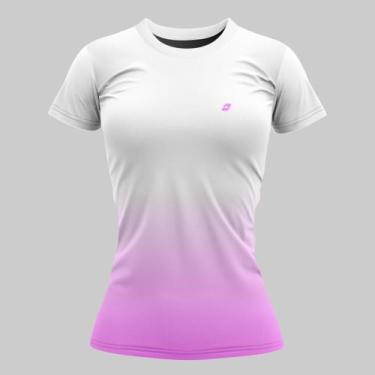 Imagem de Camiseta Treino Esportiva Feminina dry fit leve e respirável - Dsporti