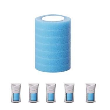 Imagem de Escova de limpeza elétrica com cabo extensor, suporte para varinha de limpeza de vaso sanitário compacto com cabo longo para parede, com recarga de limpador de vaso sanitário