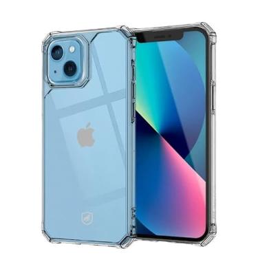Imagem de Gshield Capa Case Capinha Clear Proof Anti-impacto com Quinas Reforçadas (Transparente, iPhone 14)