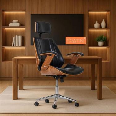 Imagem de Cadeira de Escritório Ergonômica Giratória Fratini Kopenhagen Presiden