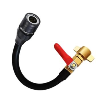Imagem de Generic Conector de entrada de tanque de ar para caminhões, tubo de conexão, armazenamento de gás de borracha, peças automotivas, acessório, rosca M16x1,5,