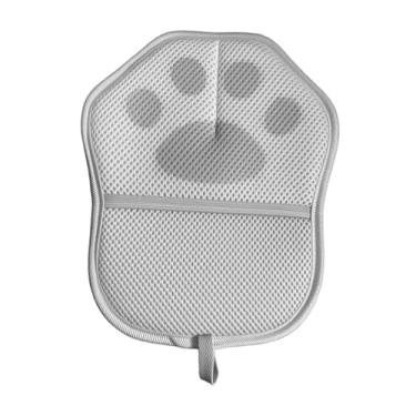 Imagem de IEUDNS Luva para remoção de pelos de animais de estimação, luva para de gatos, lavável, macia e eficiente, eletrostática para roupas, carpetes, sofás, Cinza