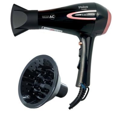 Imagem de Secador De Cabelo Philco Profissional 2100w Ion Tourmaline Ar Quente F