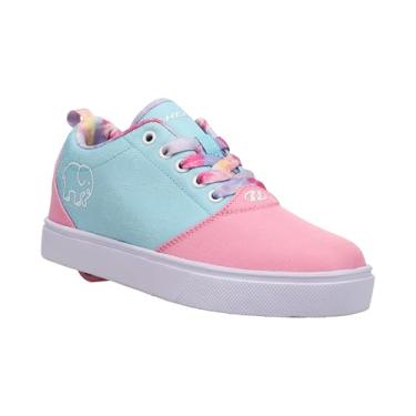 Imagem de HEELYS Sapato feminino com salto com rodas, Azul/rosa, 17