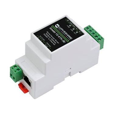 Imagem de waveshare Módulo Ethernet Industrial Serial Server RS485 para RJ45, TCP/IP para Serial, Suporte Rail-Mount/Modbus Gateway, Servidor TCP/Cliente TCP/Modo UDP/Multicast Modos de Comunicação Multicast