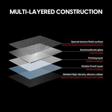 Imagem de Mouse Pad Gamer Pulsar Superglide XL Alumínio/Vidro Banco