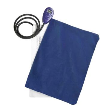 Imagem de Baoblaze Almofada térmica para cães, temperatura ajustável, 15,75 polegadas x 11,81 polegadas, cama elétrica macia aquecida para animais de estimação, cobertor