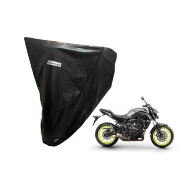 Imagem de Capa Impermeável Cobrir Moto Yamaha MT 07 Forrada - Kahawai Capas Impe