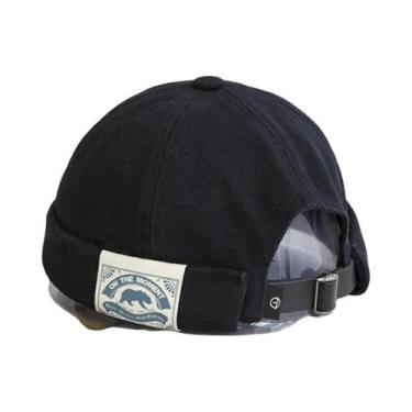 Imagem de Gorro Unissex De Veludo Cotelê Ajustável Sem Aba, Estilo Hip Hop, Stre