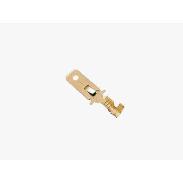 Imagem de 4x Terminal Faston Macho 6,3mm Dj611 Sem Isolação - Conector